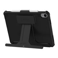 UAG Scout backcover met KickStand en Handstrap Apple iPad 11 (2025 A16 / iPad 10 (2022) in fabrieksverpakking - Zwart