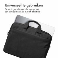 Accezz Zakelijke laptoptas 16 inch - Zwart