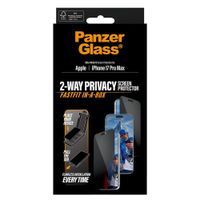 PanzerGlass Ultra Wide Fit FastFit in-a-box Privacy Screenprotector Apple iPhone 17 Pro Max