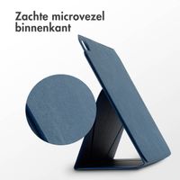 Accezz High Stand tablet case Apple iPad Air 11 inch (2025) M3 / (2024) M2 / Air 5 (2022) / Air 4 (2020) - Donkerblauw