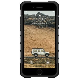 UAG Pathfinder Backcover iPhone SE (2022 / 2020) / 8 / 7 / 6(s) - Zwart