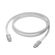 dbramante1928 re-charge - Braided oplaadkabel - USB-C naar USB-C - 100 Watt - 1,2 meter - Wit