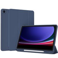 Accezz Smart Silicone Bookcase Samsung Galaxy Tab A9 Plus - Donkerblauw