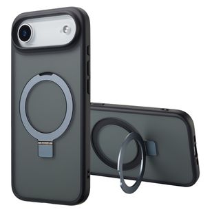 Accezz Ring Stand Backcover met MagSafe Apple iPhone 17 Air - Zwart