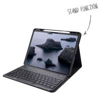 Accezz AZERTY Bluetooth Keyboard Bookcase iPad Air 13 inch (2025) M3 / (2024) M2 - Zwart