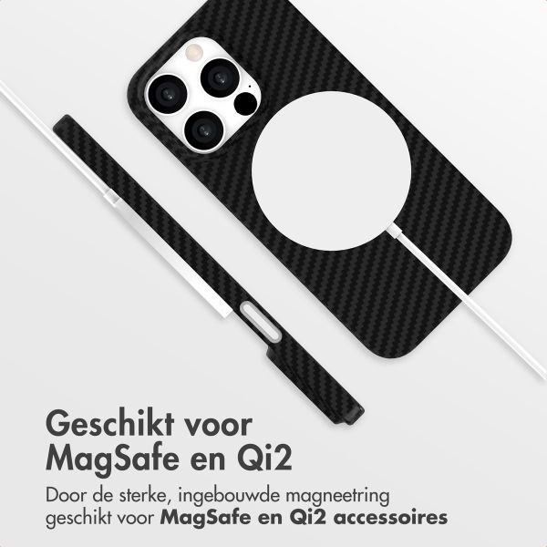 Accezz MagSafe Kevlar Backcover Apple iPhone 15 Pro - Black