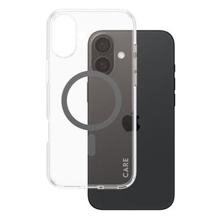 CARE by PanzerGlass Urban Combat Case MagSafe Apple iPhone 16 Plus- Transparant / Blauw