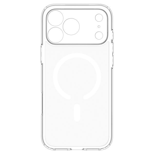 Spigen Ultra Hybrid Backcover MagSafe Apple iPhone 18 Pro Max / 17 Pro Max - Clear / White