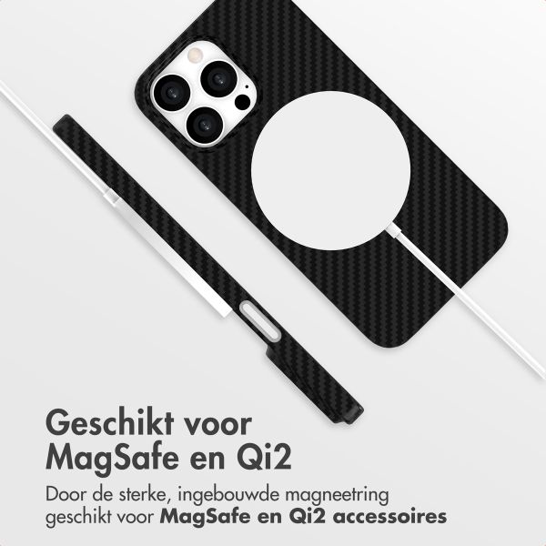 Accezz MagSafe Kevlar Backcover Apple iPhone 13 Pro - Black