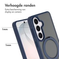 Accezz Ring Stand Backcover met MagSafe Samsung Galaxy S26 - Blauw