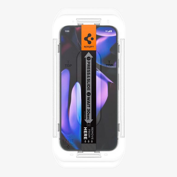 Spigen GLAStR Privacy EZ Fit Screenprotector + Applicator Google Pixel 9 Pro XL