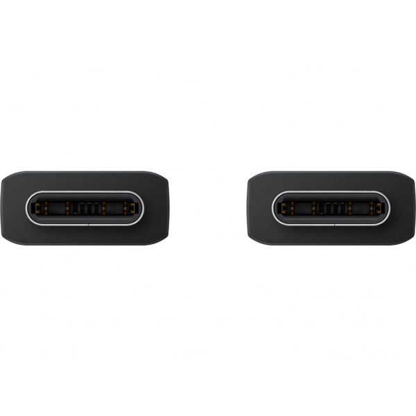 Samsung Originele USB-C naar USB-C kabel - 1 meter - 25 Watt + Originele Fast Charging Adapter USB-C Oplader - 25 Watt - Zwart