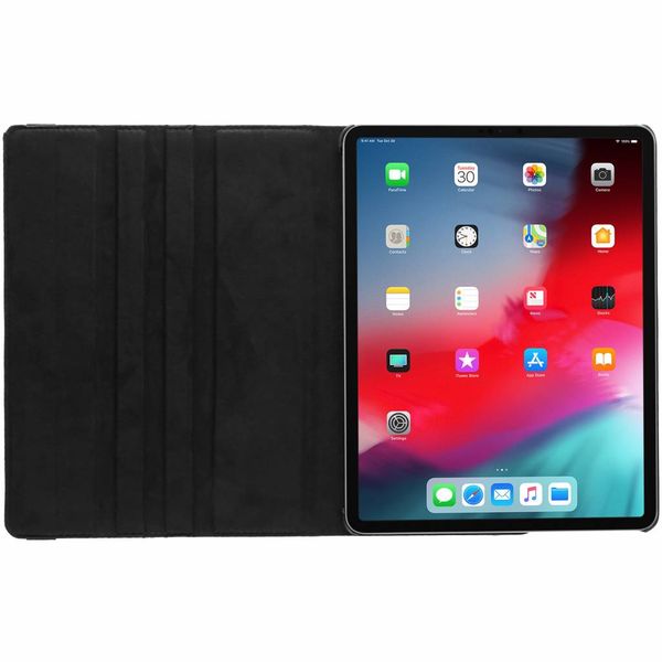 Ontwerp je eigen 360° draaibare tablethoes Apple iPad Pro 12.9 (2018) - Zwart