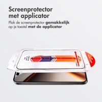 Accezz Gehard Glas Screenprotector + Applicator Apple iPhone Ultra