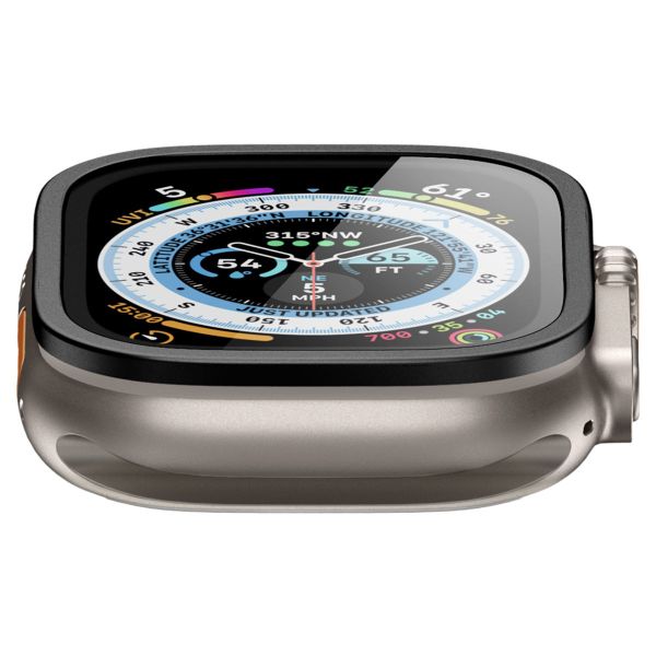 Spigen Glas.tR Slim Pro Screen Protector Apple Watch Ultra 1 / 2 - 49 mm - Zwart