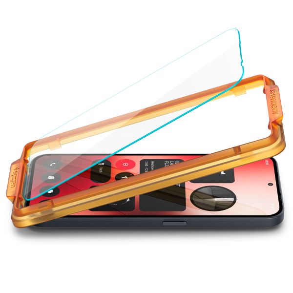 Spigen GLAStR EZ Fit Screenprotector + Applicator Nothing Phone (2a)