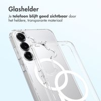 Accezz Xtreme Impact Backcover met MagSafe Samsung Galaxy S25 Plus - Transparant