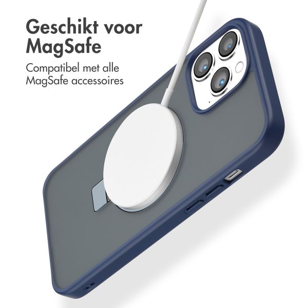 Accezz Ring Stand Backcover met MagSafe iPhone 13 Pro Max - Blue