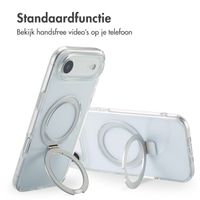 Accezz Ring Stand Backcover met MagSafe Apple iPhone 17 Air - Transparant