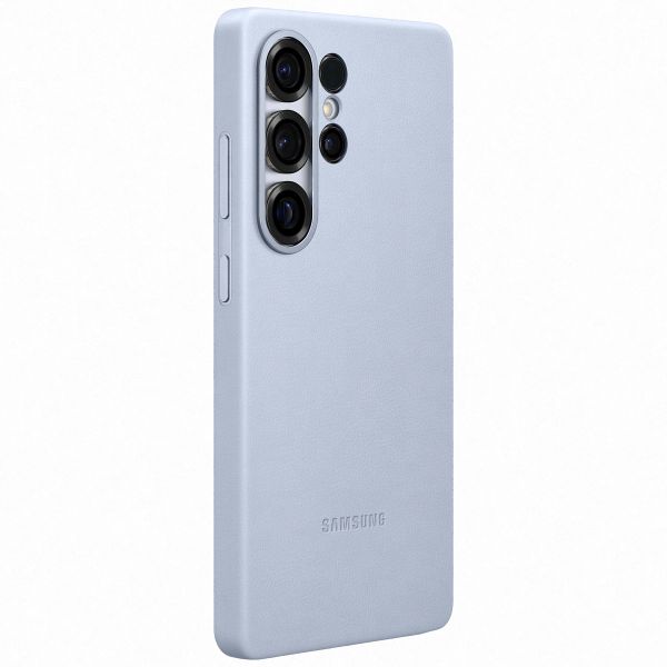Samsung Originele KindSuit Vegan Leather Case Samsung Galaxy S25 Ultra - Lichtblauw