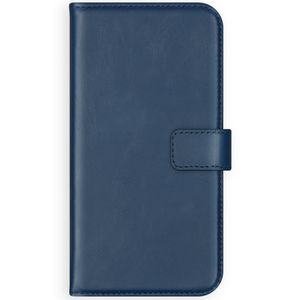 Selencia Echt Lederen Bookcase iPhone 11 Pro - Blauw