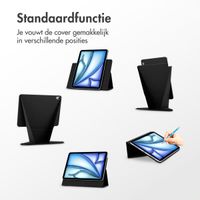 Accezz High Stand tablet case Apple iPad Air 11 inch (2025) M3 / (2024) M2 / Air 5 (2022) / Air 4 (2020) - Zwart