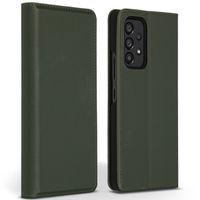 Accezz Premium Leather Slim Bookcase Samsung Galaxy A53 - Groen