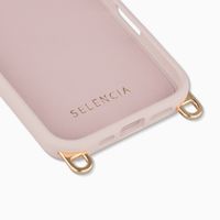 Selencia Rivièra MagSafe Backcover met afneembare haakjes Apple iPhone 17 - Sorbet Pink