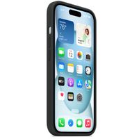 Apple Silicone Backcover MagSafe Apple iPhone 15 - Black