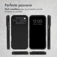 Accezz Tough Backcover met MagSafe Apple iPhone 18 Pro / 17 Pro - Zwart