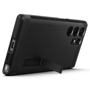 Spigen Tough Armor Backcover Samsung Galaxy S23 Ultra - Zwart