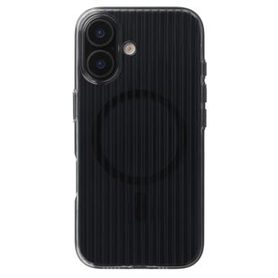 Accezz Lite Backcover met MagSafe | Fluted | Apple iPhone 17 - Smokey Clear