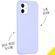 Accezz Liquid Silicone Backcover iPhone 12 Mini - Paars