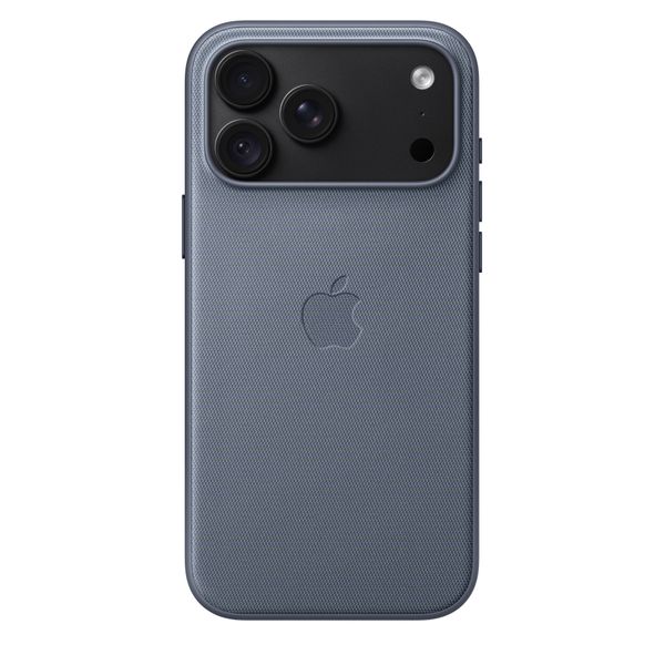 Apple TechWoven Case met MagSafe Apple iPhone 18 Pro Max - Chambray Blue