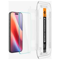 Spigen GLAStR EZ Fit Screenprotector + Applicator 2-pack Apple iPhone 16 Pro