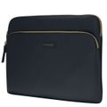 dbramante1928 Paris+ Sleeve - Laptop hoes 14 inch - Echt leer - MacBook Pro 14 inch - Pacific Blue