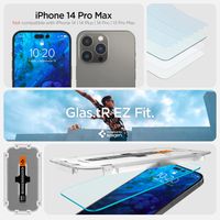 Spigen GLAStR EZ Fit Screenprotector + Applicator 2-pack Apple iPhone 14 Pro Max