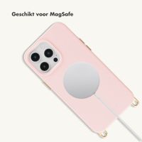 Selencia Rivièra MagSafe Backcover met afneembare haakjes Apple iPhone 14 Pro - Sorbet Pink