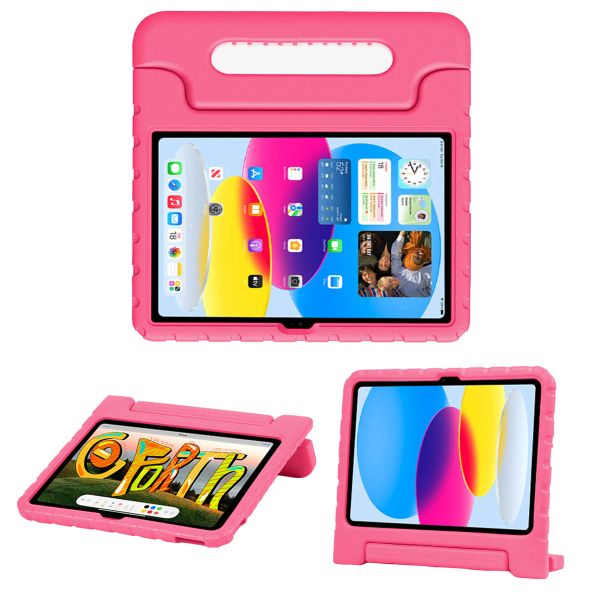 Accezz Kidsproof Backcover met handvat iPad 11 (2025) 11 inch / iPad 10 (2022) 10.9 inch - Roze