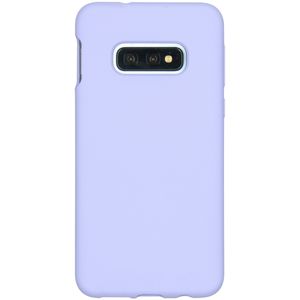 Accezz Liquid Silicone Backcover Samsung Galaxy S10e - Paars