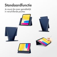 Accezz High Stand tablet case Apple iPad 11 (2025) 11 inch / iPad 10 (2022) 10.9 inch - Donkerblauw