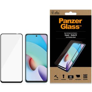 PanzerGlass Case Friendly Screenprotector Xiaomi Redmi Note 10 (5G) / Redmi 10 - Zwart