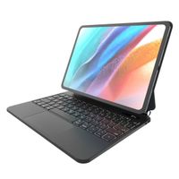 Fixed Typee QWERTY keyboard case iPad 11 (2025) 11 inch / iPad 10 (2022) 10.9 inch - Zwart