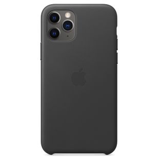 Apple Leather Backcover Apple iPhone 11 Pro - Black