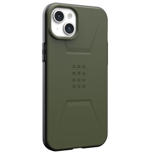 UAG Civilian Backcover MagSafe iPhone 15 Plus - Olive Drab