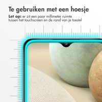 Accezz Gehard Glas Screenprotector 2-pack Samsung Galaxy A04(s) / A12 / A32 (5G) / A13 (5G/4G)
