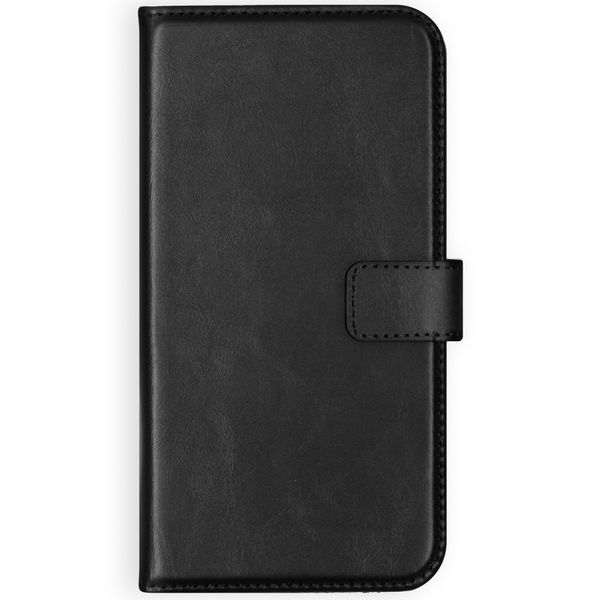 Selencia Echt Leren Bookcase Samsung Galaxy A8 (2018) - Zwart