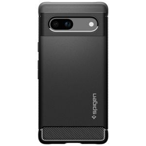 Spigen Rugged Armor Backcover Google Pixel 7a - Zwart