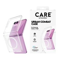 CARE by PanzerGlass Urban Combat Case Samsung Galaxy Z Flip 8 / Flip 7 - Transparant