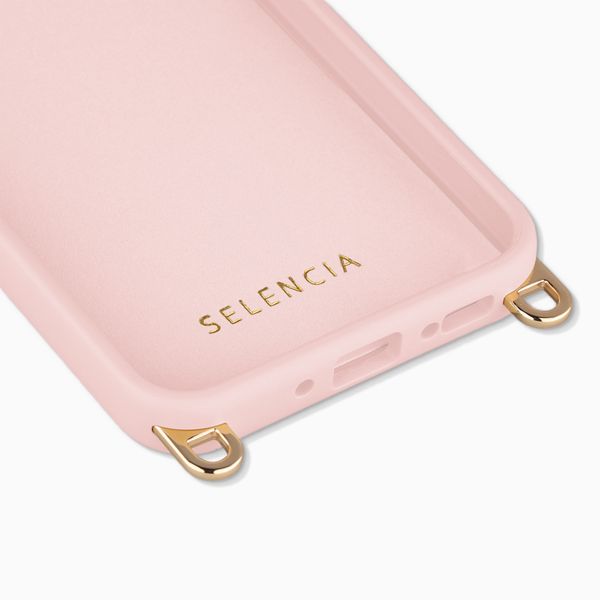 Selencia Rivièra MagSafe Backcover met afneembare haakjes Samsung Galaxy A36 / A56 - Sorbet Pink